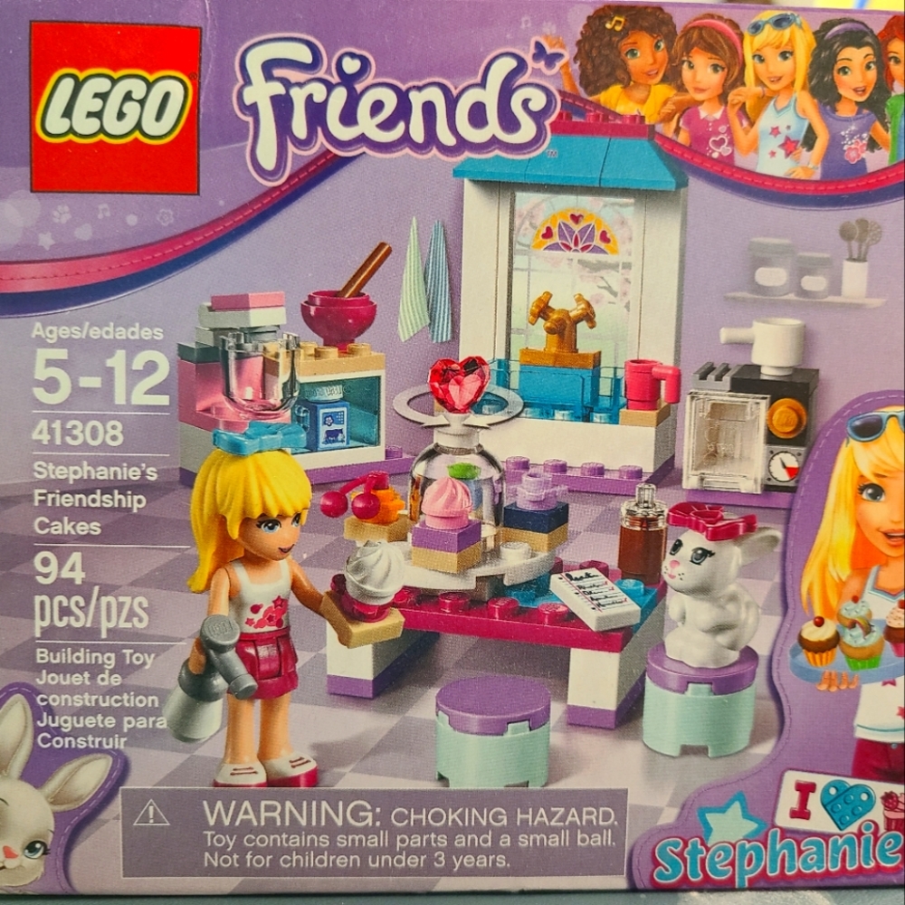 Lego Friends Stephanie's Friendship Cakes 94 pieces Ages 5-12